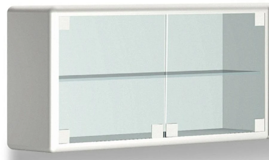 Шкаф для посуды со стеклянными дверками марка "Башкирская мебельная фабрика"