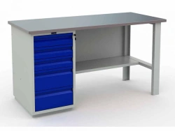 Metal Workbench Profi (No. 601) WT160.WD5/F1.000