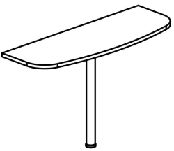 Conference Extension Table 8857 Galant Series