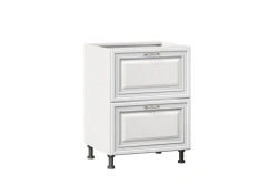 Kitchen Cabinet Front Set with 2 Drawers, Model LD.275130.000 (Light Oak)