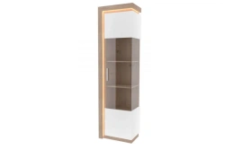 Right Showcase Cabinet Neon LD.667040.000 (Nelson/White)
