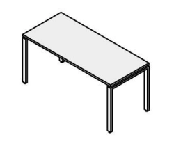 Direct Office Table with Metal Frame - Rio Base Set