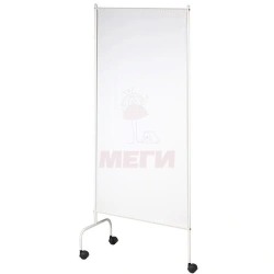 Medical Screen on Wheels, Single Section (MSK-302)