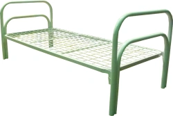 Single Metal Bed for Public and Domestic Spaces K.191.03