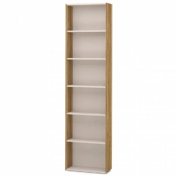 SOHO G7C-03.DS Left End Shelf Unit (Oak) from SOHO Modular Furniture Set