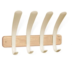 Sheffilton SHT-WH22 Wooden Coat Rack with Hooks