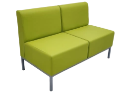 Two-Seater Sofa with Metal Frame - Alamos