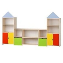 Toy Storage Wall "City" - Durable Design