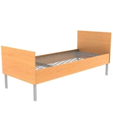 Single Household Bed with Backrests and Side Rails (KM7-8)