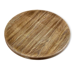 Round Solid Oak Seat Sheffilton SHT-ST16