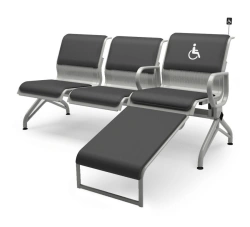 Multi-Seat Section MS10/1 - Disassemblable Metal Frame