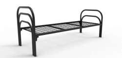 Metal Bed KM 1.P.198 - Ideal for Public and Domestic Spaces