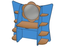 Butterfly Dressing Table for Preschool Play - Model M82