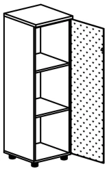 Narrow Document Cabinet 4315, Rhythm Series