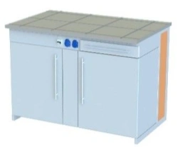 Demonstration Table with Electric Features and Cabinet SDFT PF