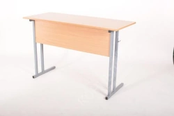 Two-Seat Student Desk ST03, ST04, ST05, ST06 (Fixed Height, Square Tube)