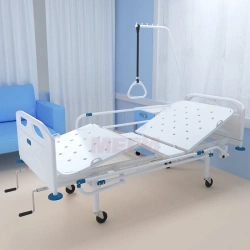 Functional Three-Section Medical Bed with Removable Side Rails KФЗ-01-МСК(МСК-2103)