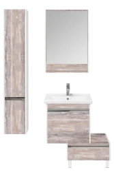 Capri 60 Bathroom Cabinet with Concrete Pine Finish 1A231003KPDA01.A231.0.03K.PDA.0