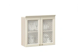 Assol LD 231.080.000 800mm Cabinet with 2 Glass Doors