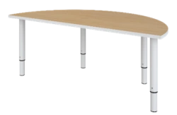 Adjustable Children's Table with Metal Frame Model MD 01.03.05.02