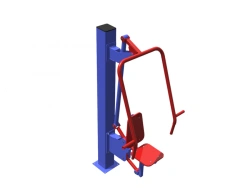 Outdoor Power Chest Exercise Machine for Seated Press