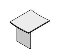 Office Briefing Table Extension - On Top Furniture Set