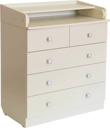 Changing Table and Classic Storage Chest 1780 Ivory