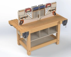Woodworking Workbench with Tool Set (VNI)