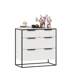 Nord LD.677030.000 890 Chest of Drawers (White/Statuario)