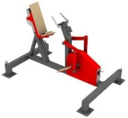 Outdoor Glute, Calf, and Thigh Muscle Trainer with Inertia-Free Load Mechanism UTС-006