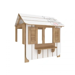 Bed Loft Oliver LD.524130.000 (Golden Oak/White M)