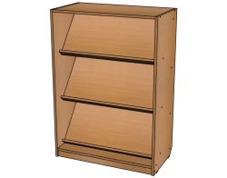 A-Frame Shelving Unit for Preschool Activities - SZh47