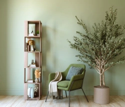 Деревянный стеллаж