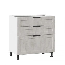 Kitchen Cabinet Front Set 800mm with 3 Drawers - Jamis LD.296850.000