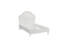 Louisa Bed Headboard 1200 Alabaster/Champagne 1002, Model 2
