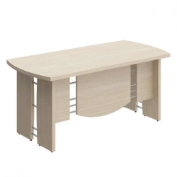 Rectangular Executive Desk 170x80x75 cm, Oak Shimony "Born Optima" B 102 DSH