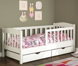 Wooden Bunk Bed for Kids - Sonya Model