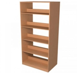Double-Sided Library Shelf for Offices - Model SB-2