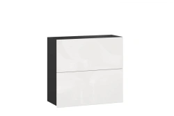 Horizontal Cabinet Facade 800mm Set - Sherwood LD.281390.000 (Glossy White)