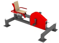 Outdoor Trainer for Glute, Calf, and Thigh Muscle Development (Horizontal Exercise Bike)