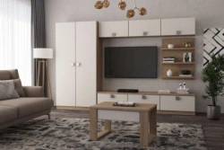 Customizable Wooden Dining and Living Room Furniture Sets