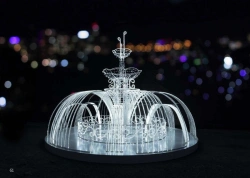 Decorative Outdoor LED Fountain Illumination - Frame Model