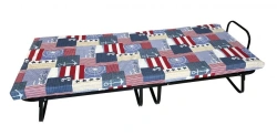 Foldable Bed with Mattress and Pillow Support "Taganay