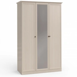Camilla Universal Wardrobe FU3-01.T8L with Mirror, 3 Doors (2+1)