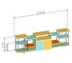 Children's Dividing Bookshelf Art. C.06.80