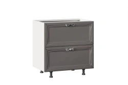 Bianca LD.271150.000 Kitchen Cabinet Front Set for 800mm Base with 2 Drawers