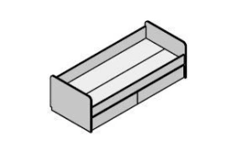 Wooden Daybed Furniture Set "Contemp