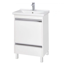 Aquaton Capri 60 White Gloss Vanity Cabinet 1A230101KP0101