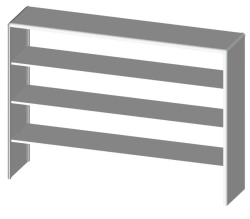 Laboratory Extension N 1800-4 from General Hospital Furniture Set "LABROMED-3
