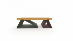 Pyramid Bench with Steel Frame - Model 77227
